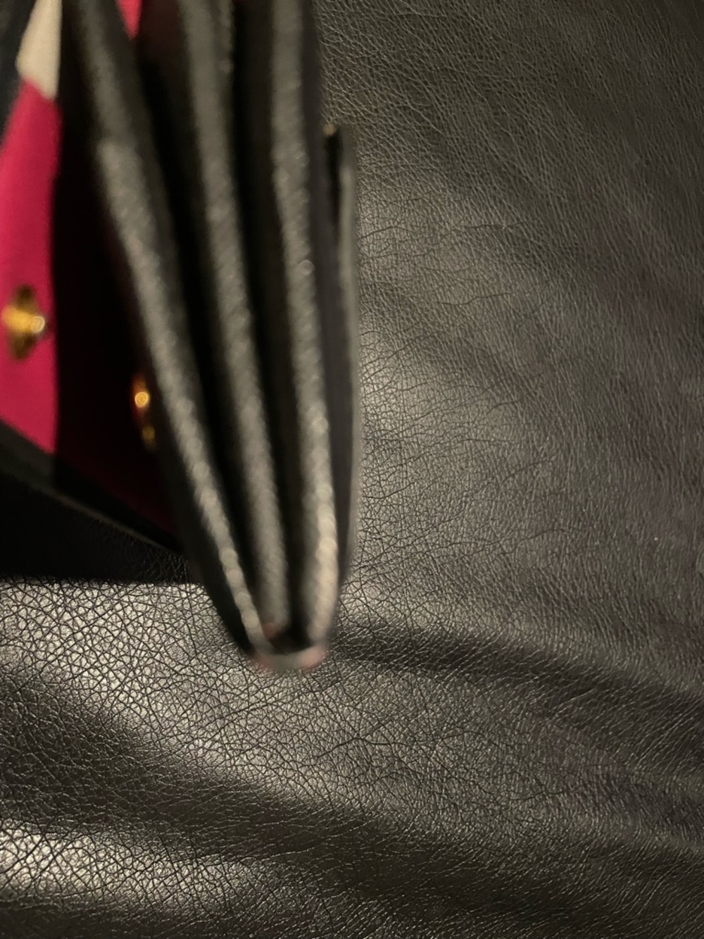 Large Prada Black Saffiano Leather wallet - Picture 11 of 16